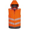 1 Stück ELYSEE Warnschutzjacke 2-in-1 aus EN ISO 20471 Material in orange/grau