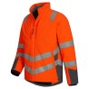 1 Stück ELYSEE Warnschutz Steppjacke EN ISO 20471 orange/grau