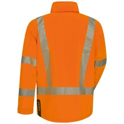 1 Stück ELYSEE Warnschutz-Regenjacke, orange, EN ISO 20471, EN 343, wasserdicht und atmungsaktiv