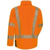 1 Stück ELYSEE Warnschutz-Regenjacke, orange, EN ISO 20471, EN 343, wasserdicht und atmungsaktiv