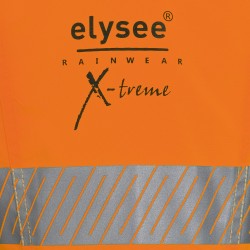 1 Stück ELYSEE Warnschutz-Regenjacke, orange, EN ISO 20471, EN 343, wasserdicht und atmungsaktiv