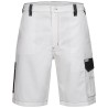 1 Paar CRAFTLAND Twill-Shorts aus Baumwolle in Weiss/Grau