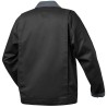 1 Stück Craftland Twill-Bundjacke aus Baumwolle in Schwarz/Grau