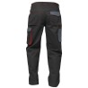 1 Stück CRAFTLAND Twill-Bundhose aus Baumwolle in Schwarz/Grau für optimalen Tragekomfort