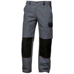 1 Stück CRAFTLAND Twill-Bundhose aus Baumwolle in Grau/Schwarz