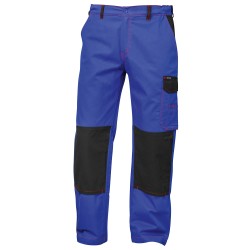 1 Stück Craftland Twill-Bundhose aus Baumwolle in kornblau und schwarz