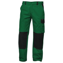 1 Stück CRAFTLAND Twill-Bundhose aus Baumwolle in Grün/Schwarz