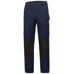 1 Paar CRAFTLAND Twill-Bundhose aus Baumwolle in Marine/Schwarz