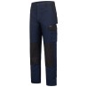 1 Paar CRAFTLAND Twill-Bundhose aus Baumwolle in Marine/Schwarz