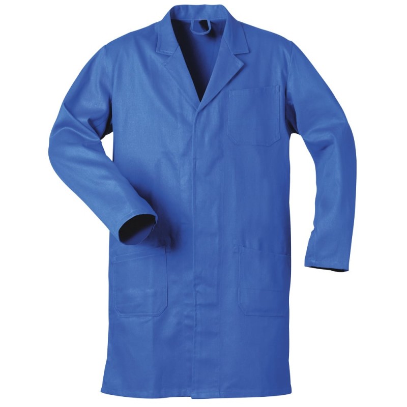 1 Arbeitskittel von CRAFTLAND® aus korallenblauem Material