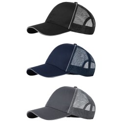 1 Stück ELYSEE® ATES Cap – stylische Schirmmütze aus Baumwolle in Grau für optimalen Tragekomfort