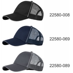 1 Stück ELYSEE® ATES Cap – stylische Schirmmütze aus Baumwolle in Grau für optimalen Tragekomfort