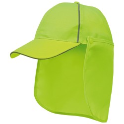 1 Stück ELYSEE UV-Cap mit Nackenschutz aus grauem Material