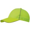 1 Stück ELYSEE UV-Cap mit Nackenschutz aus grauem Material