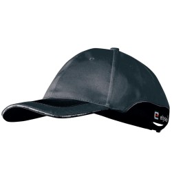 25 Stück ELYSEE® Kapuzenmützen grau/schwarz aus 65% Polyester und 35% Baumwolle