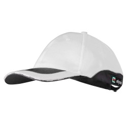 25 Stück ELYSEE Brad Caps aus 65% Polyester und 35% Baumwolle in Weiss/Grau