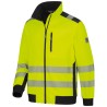 1 Stück ELYSEE Warnschutzjacke Sweat gelb/schwarz, reflektierend, atmungsaktiv, ideal für Sicherheit und