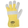 120 Paar Stronghand® Rindslederhandschuhe, natur/gelb, CAT 2 - robust und sicher für vielseitige Anwendungen