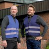1 Stück SAFESTYLE Marine Weste für erhöhte Sichtbarkeit EN 17353 Typ B3 in auffälligem Orange