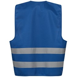 1 Stück Safestyle Weste für erhöhte Sichtbarkeit EN 17353 Typ B3 aus Korbblauem Material