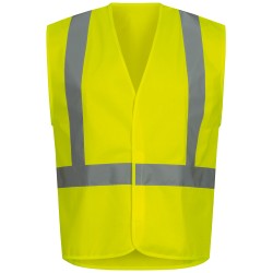1 Stück SAFESTYLE Warnschutzweste EN ISO 20471/2 in leuchtendem Gelb, optimale Sichtbarkeit bei Arbeitseinsätzen