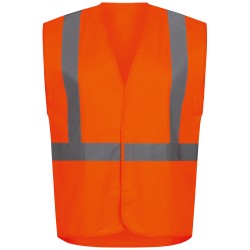 1 Warnschutzweste SAFESTYLE® orange EN ISO 20471/2 für optimale Sichtbarkeit und Sicherheit im Einsatz