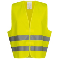 50 Stück WINKLER HARALD Warnweste EN ISO 20471/2 Polyester gelb im PE-Beutel mit Klettverschluss