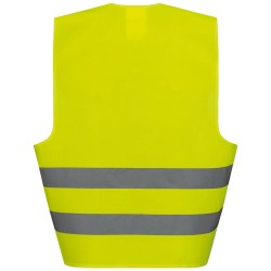 50 Stück WINKLER HARALD Warnweste EN ISO 20471/2 Polyester gelb im PE-Beutel mit Klettverschluss