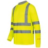 1 Stück Safestyle UV-Warnschutz Langarm-T-Shirt Gelb EN ISO 20471/2, EN 13758-2, Grösse 0-S (46/48)