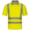 1 Stück SAFESTYLE UV-Warnschutz-Poloshirt aus strapazierfähigem Material, EN ISO 20471/2, gelb