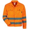1 Stück Safestyle Warnschutzjacke aus strapazierfähigem Material in auffälligem orange
