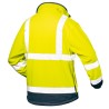 1 Stück ELYSEE Warnschutzfleecejacke aus Polarfleece in Gelb/Marine, EN ISO 20471/3 zertifiziert
