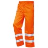 1 Stück Safestyle Warnschutz-Bundhose aus robustem Material in leuchtendem Orange
