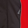 1 Stück Elysee Softshell-Jacke für Waldarbeiter aus strapazierfähigem Material in Rot, Gelb und Schwarz