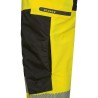 1 Stück ELYSEE Warnschutz Stretch-Bundhose aus Gewebe, gelb/schwarz, EN ISO 20471/2, EN 13758-2