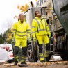 1 Stück ELYSEE Warnschutz Stretch-Bundhose aus Gewebe, gelb/schwarz, EN ISO 20471/2, EN 13758-2