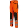 1 Stück ELYSEE Warnschutz Stretch-Bundhose, orange/schwarz, EN ISO 20471/2, EN 13758-2