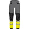 1 Stück ELYSEE Warnschutz Stretch-Bundhose EN ISO 20471 grau/schwarz/gelb