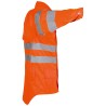 1 Stück Feuerdorn Warn- & Schnittschutzjacke aus robustem Material in leuchtendem Orange, Modell Forest Jack 8-6656