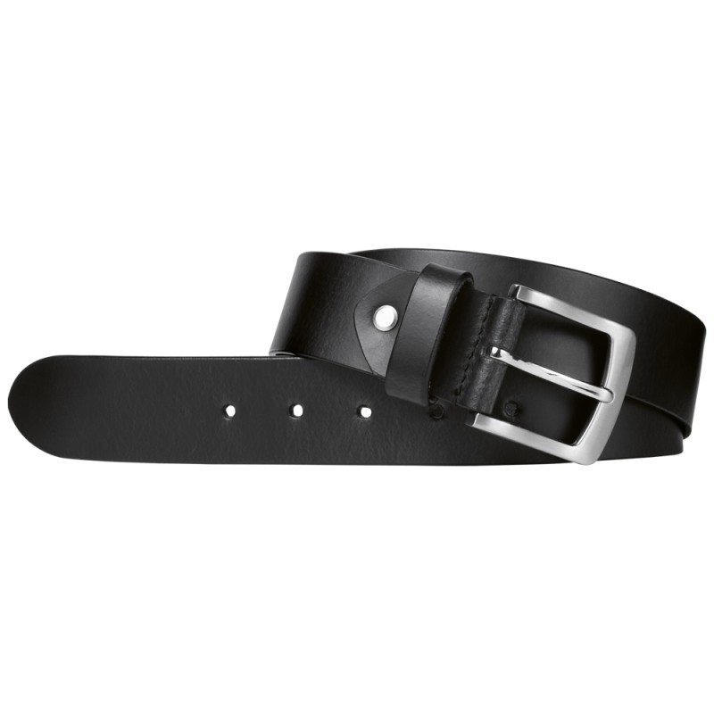 1 Stück ELYSEE Ledergürtel aus echtem Leder, schwarz
