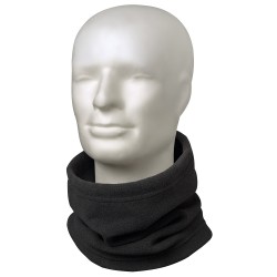 25 Stück CRAFTLAND® Fleece-Schal 2-in-1 in Schwarz – vielseitiger Wärme- und Kälteschutz für jeden Anlass
