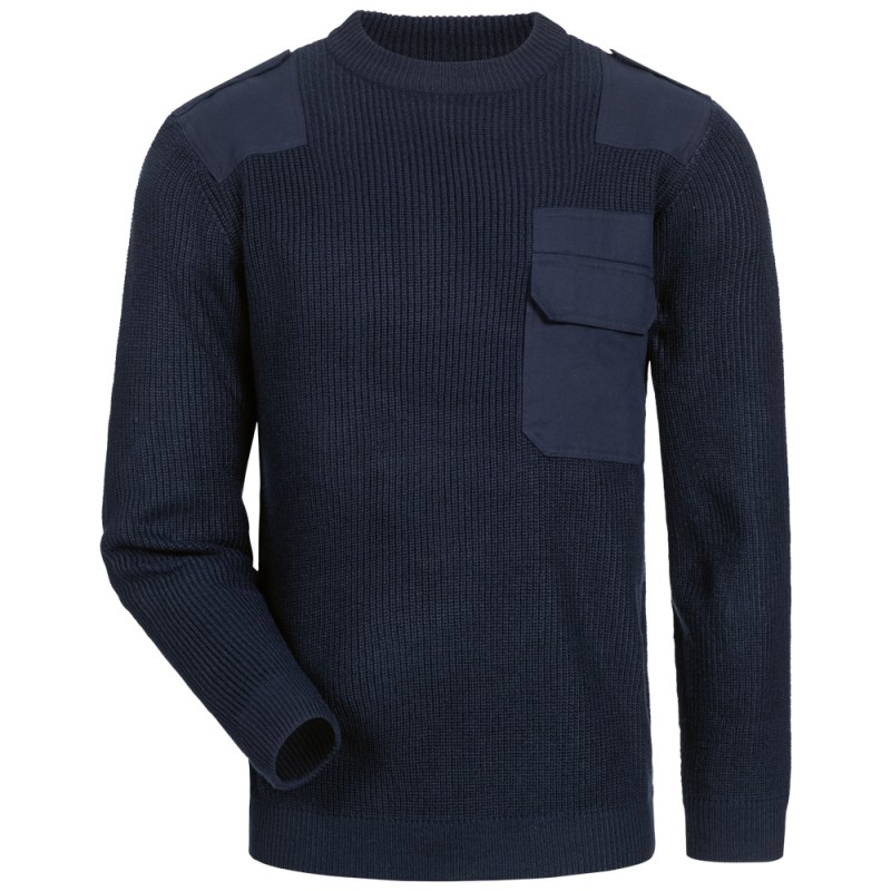 1 Pullover CRAFTLAND® aus 100% Polyacryl in Marineblau