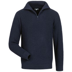 1 Stück Hummel Troyer Marine aus 50% Wolle, 50% Polyacryl in stilvollem Marineblau