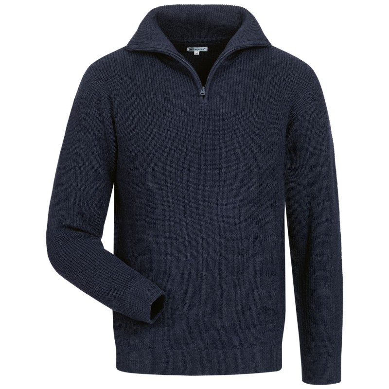 1 Stück Hummel Troyer Marine aus 50% Wolle, 50% Polyacryl in stilvollem Marineblau