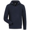 1 Stück Hummel Troyer Marine aus 50% Wolle, 50% Polyacryl in stilvollem Marineblau