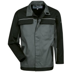 1 Stück PALNI MULTINORM Bundjacke aus robustem Material in Grau/Schwarz