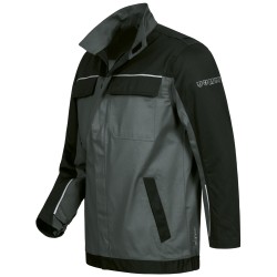 1 Stück PALNI MULTINORM Bundjacke aus robustem Material in Grau/Schwarz