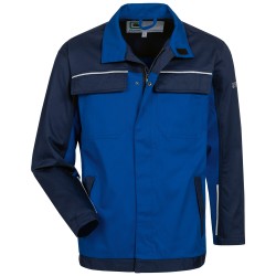 1 Stück ELYSEE Multinorm Bundjacke aus strapazierfähigem Material in kornblau/marine für optimalen Schutz