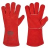 60 Paar STRONGHAND® Rindslederhandschuhe CAT 2, rot, strapazierfähig und optimaler Schutz für den Einsatz