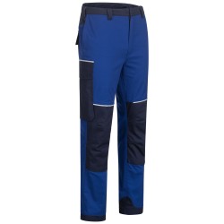 1 Stück Vincent Multinorm Bundhose aus robustem Material in kornblau/marine für optimale Sicherheit und Komfort